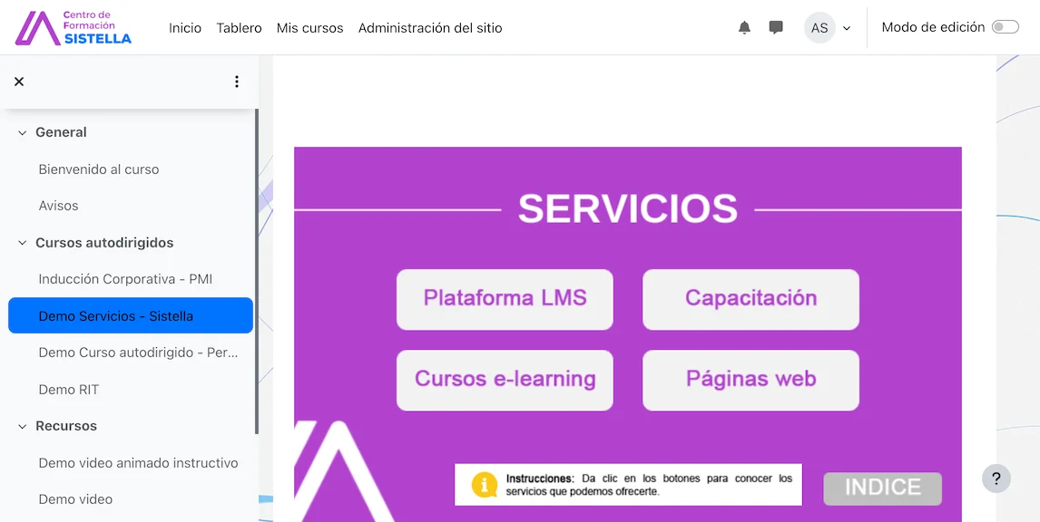 Sistella LMS Platform